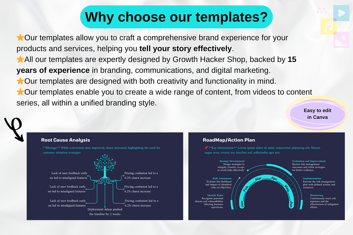 Infographic Presentation Slides, a Presentation Template by GrowthHackingStudio (Photo 4 of 9)