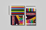 Colored Pencils Mockup, a Pens & Pencil Mockup by AndikaGraphic (Thumbnail 4 of 5)