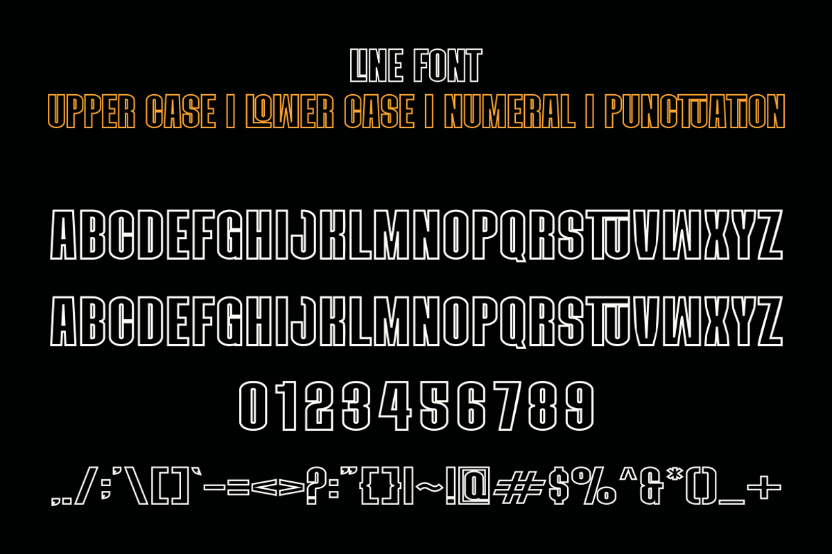 DEARLINER - Modern Font, a Sans Serif Font by Viswal Studio (Photo 7 of 10)