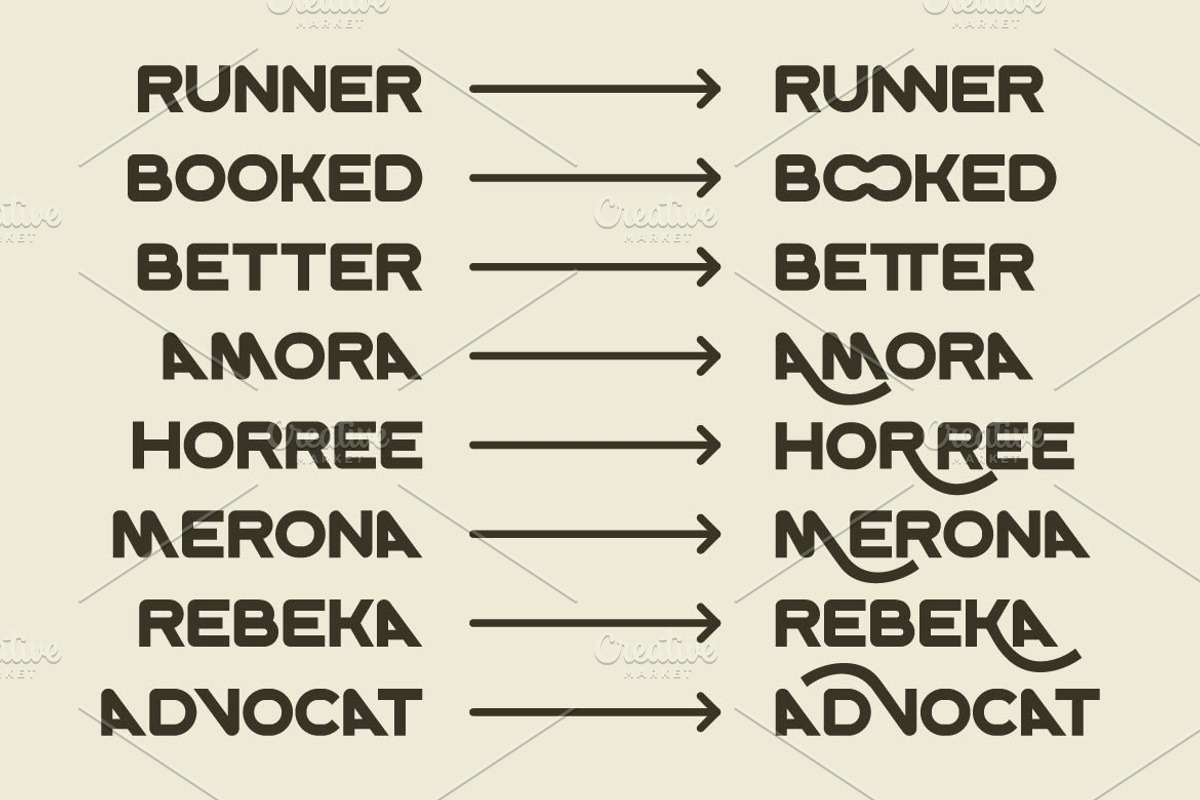 Vorome Logo Sans Font, a Sans Serif Font by Artiveko (Photo 6 of 8)