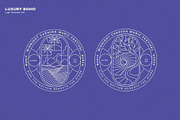 Luxury Bohemian Logo Template Set, a Branding & Logo Template by Studio_Byrsa (Thumbnail 5 of 12)