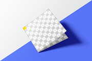 Square Booklet Mockup, a Books & Magazine Mockup by Rizky Audymas (Thumbnail 2 of 9)