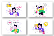 10 Side Hustle Culture Illustration, a Finance Illustration by denayunebgt (Thumbnail 2 of 4)
