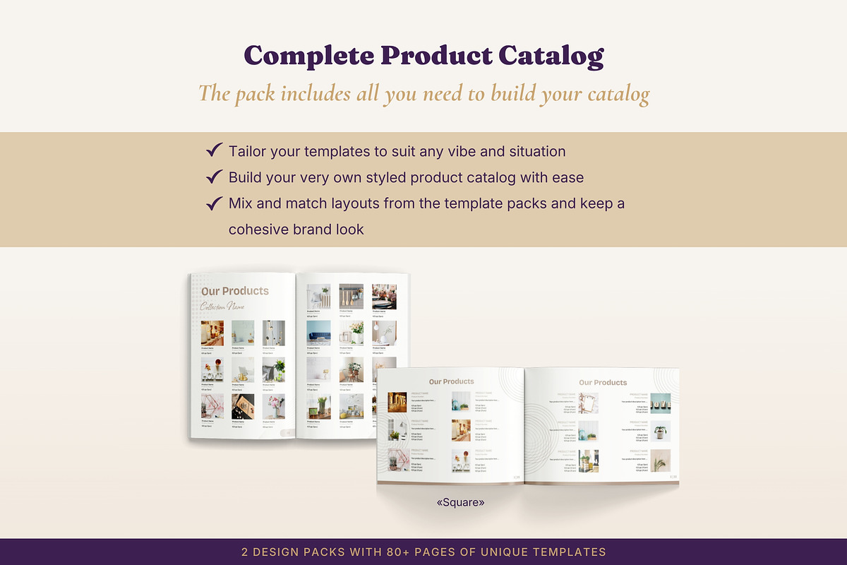 Product Catalog 2 Formats x 40 Pages, a Magazine Template by B2 Studio (Photo 3 of 19)