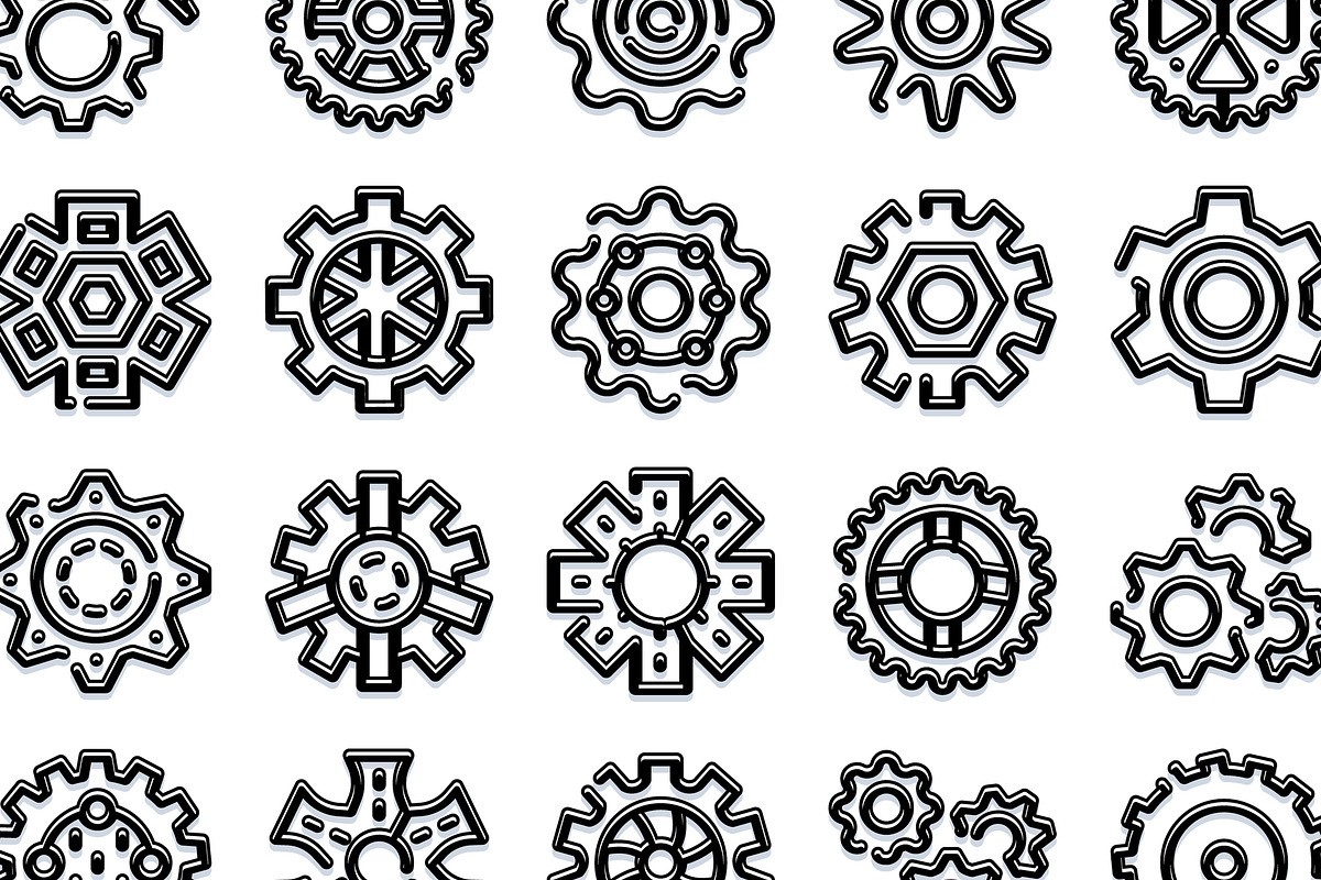 Gears collection illustrating, an Object Graphic by pikepicture (Photo 3 of 3)