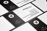 Modern Minimal Business Card, a Business Card Template by Verazo (Thumbnail 3 of 3)
