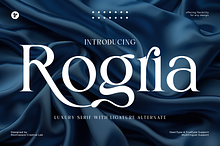 Rogria Serif - Luxury Modern Elegant