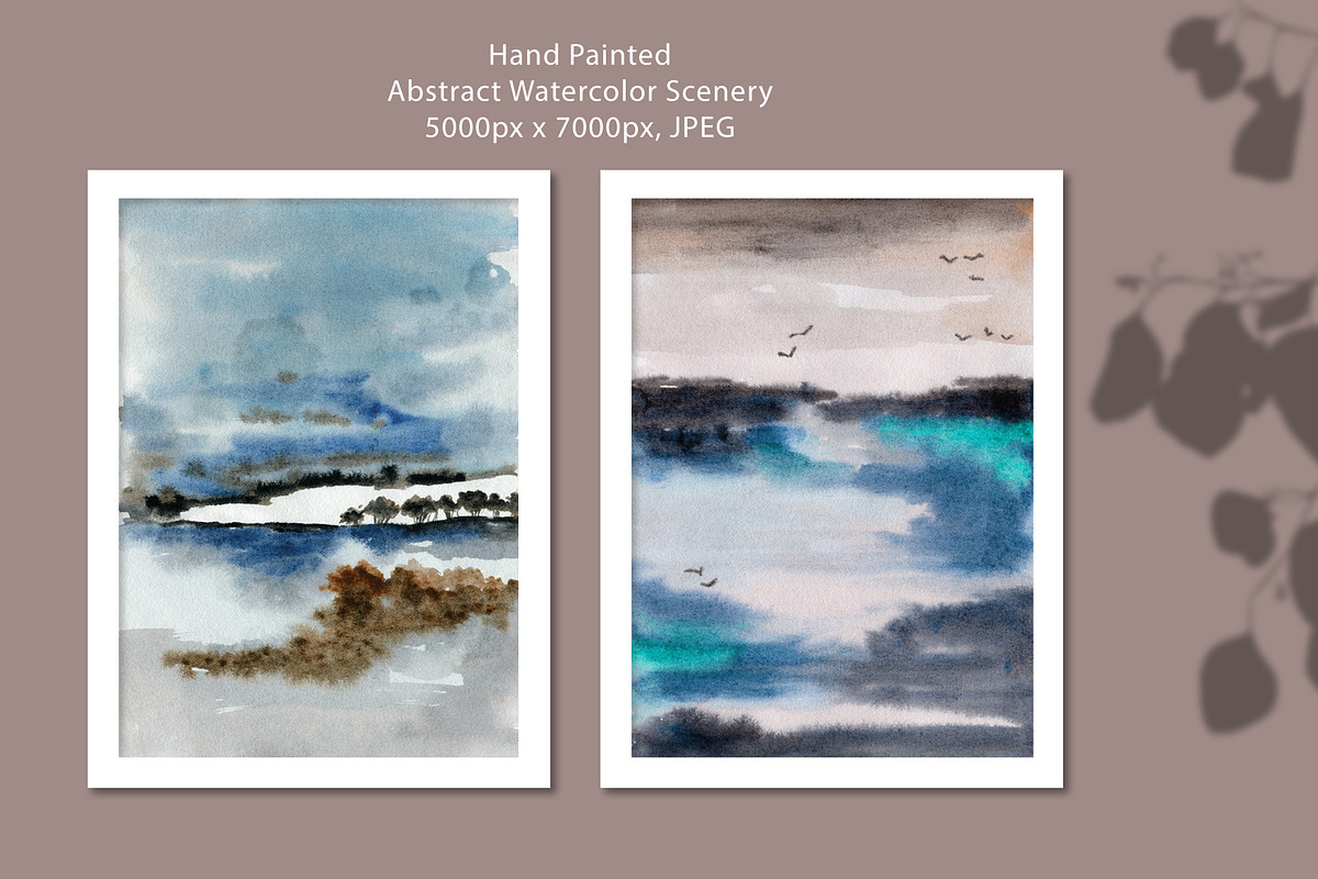Intangible Scenery - watercolor art, a Background Graphic by Marmoris.Arts (Photo 14 of 34)