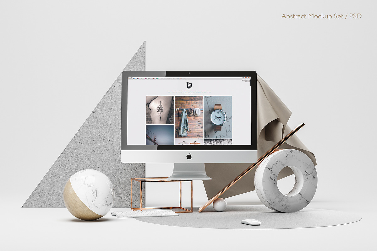 Abstract Mockup Set, a Mac Mockup by Best Pixels™ (Photo 5 of 10)
