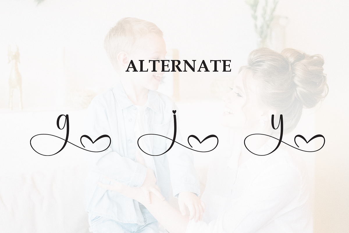 Playful | Script Font preview 8