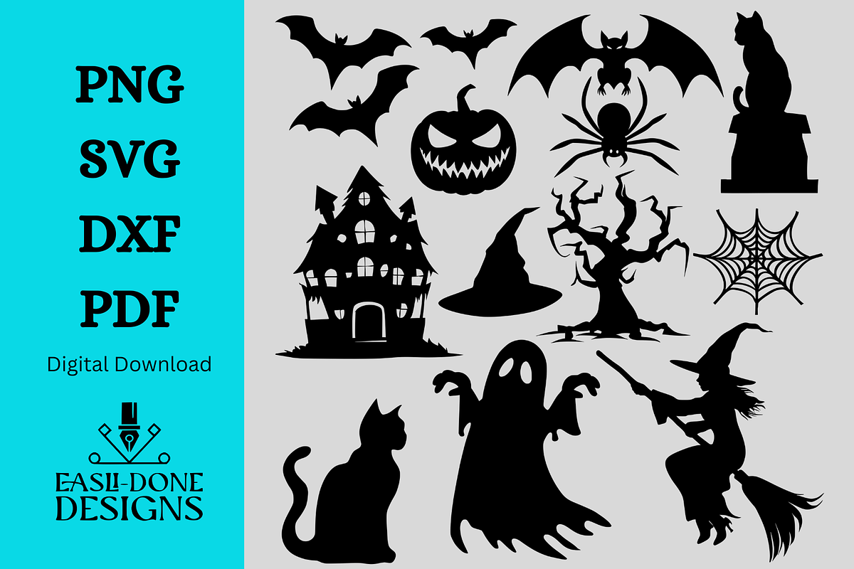 Spooky Halloween bundle svg, a Graphic by Easli-Done Designs