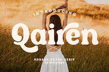 Qairen Modern Retro Serif Font