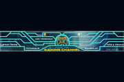 Gaming Channel Youtube Banner, a Social Media Template by Midgardians (Thumbnail 3 of 3)