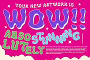 Magedo Blur, a Sans Serif Font by Craft Supply Co. (Thumbnail 7 of 8)