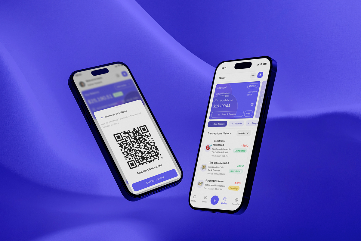 Investly - Investment App UI Kit, an UI Kit Template by Semusim Visual (Photo 6 of 8)