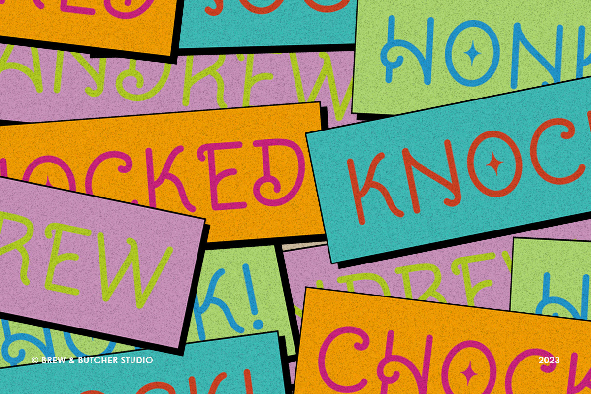 Wallder | Display Typeface, a Sans Serif Font by Brew & Butcher Studio (Photo 6 of 10)