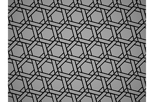 The geometric pattern with lines, a Decorative Illustration by RODINA