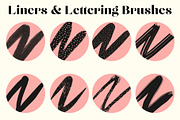Procreate Floral Stamp Kit, a Brush Add-On by KJP Designs (Thumbnail 3 of 11)