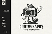 Photography is my superpower, a Graphic by shaondesigns (Thumbnail 1 of 4)