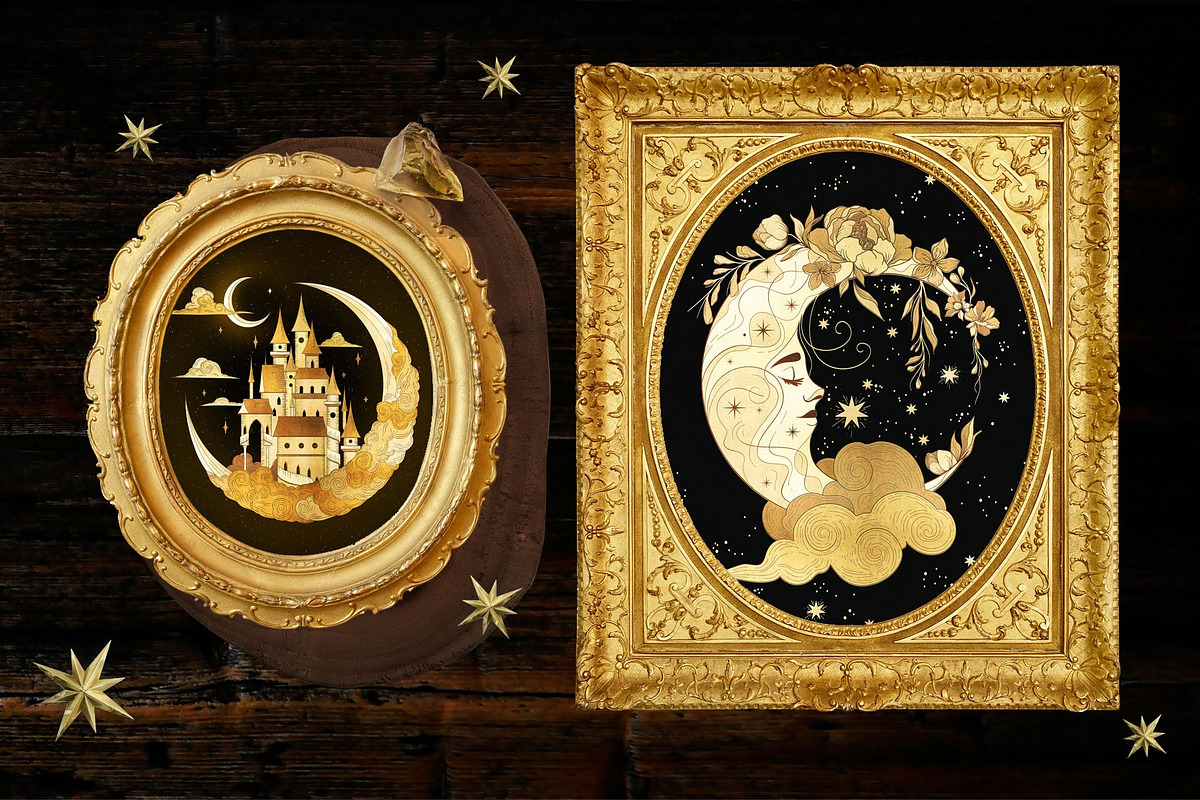 Cocorrina The Moon Collection, an Illustration by Cocorrina (Photo 7 of 12)