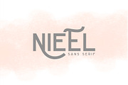 NIEEL, a Sans Serif Font by Khoir (Thumbnail 1 of 13)
