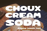Retro Display Font-Choux Cream Soda, a Handwritten Font by ZoloDesignHub (Thumbnail 9 of 9)