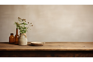 clean empty product background ai, a Technology Photo by pikepicture