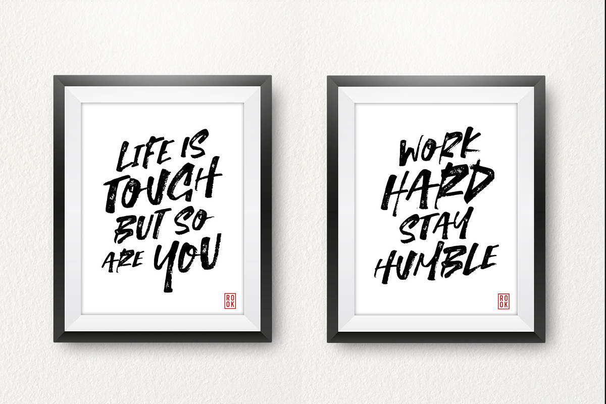 Forever Young Brush Font preview 3
