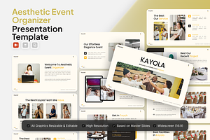 Aesthetic Event Organizer Powerpoint