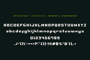 Sportex Workout Font