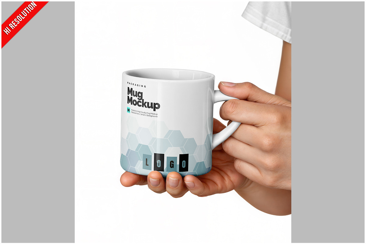Ceramic Mug Mockup, a Product Mockup by Bruno's Shop (Photo 1 of 3)