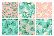 Alba Tropicale | Vector patterns set, a Pattern Graphic by Tanya Vollar (Thumbnail 8 of 11)