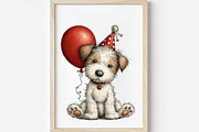 Whimsical Birthday Clipart, an Illustration by Designworld (Thumbnail 8 of 8)