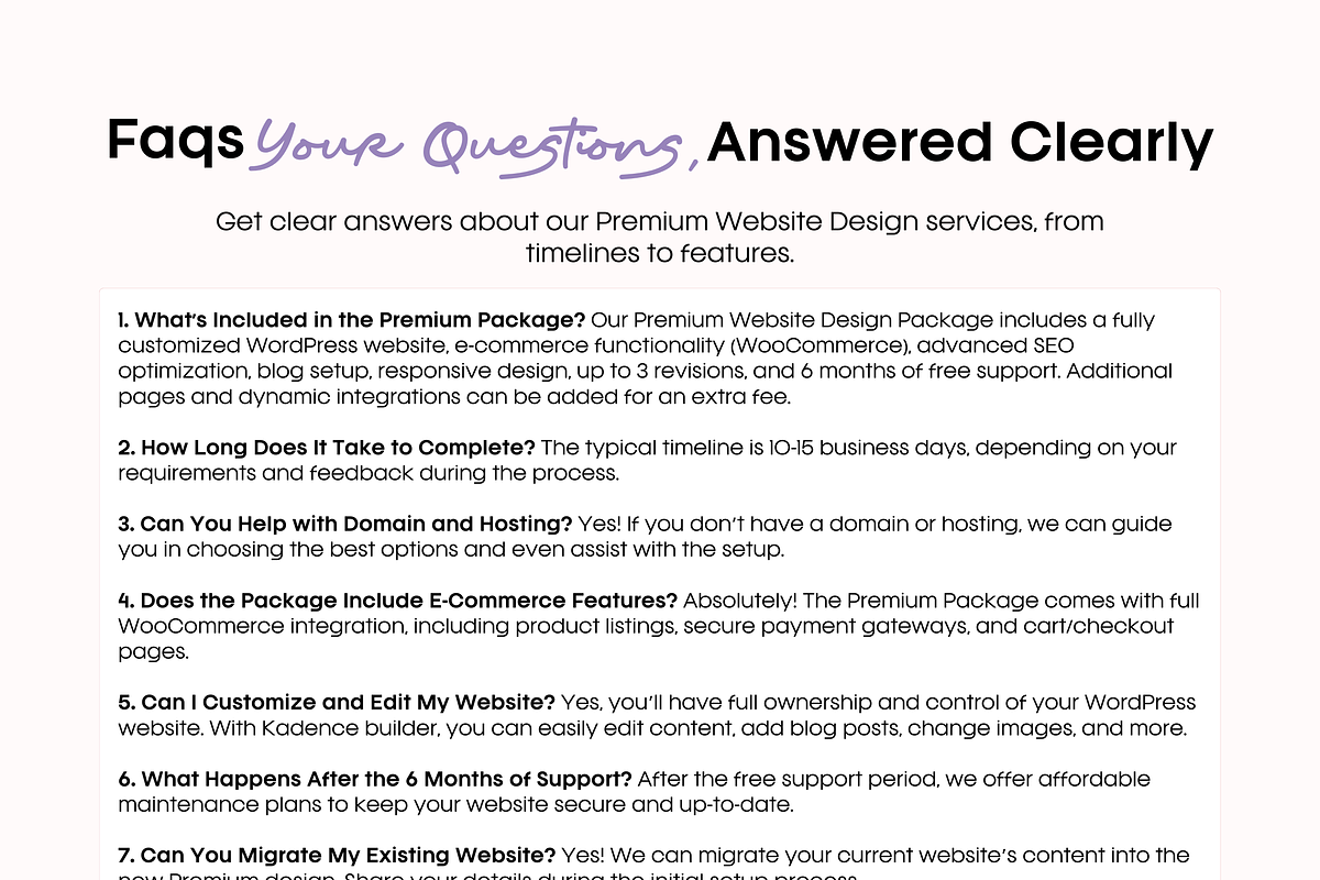 Custom Website Design - Wordpress, a Templates & Theme by HouseofWise (Photo 7 of 10)