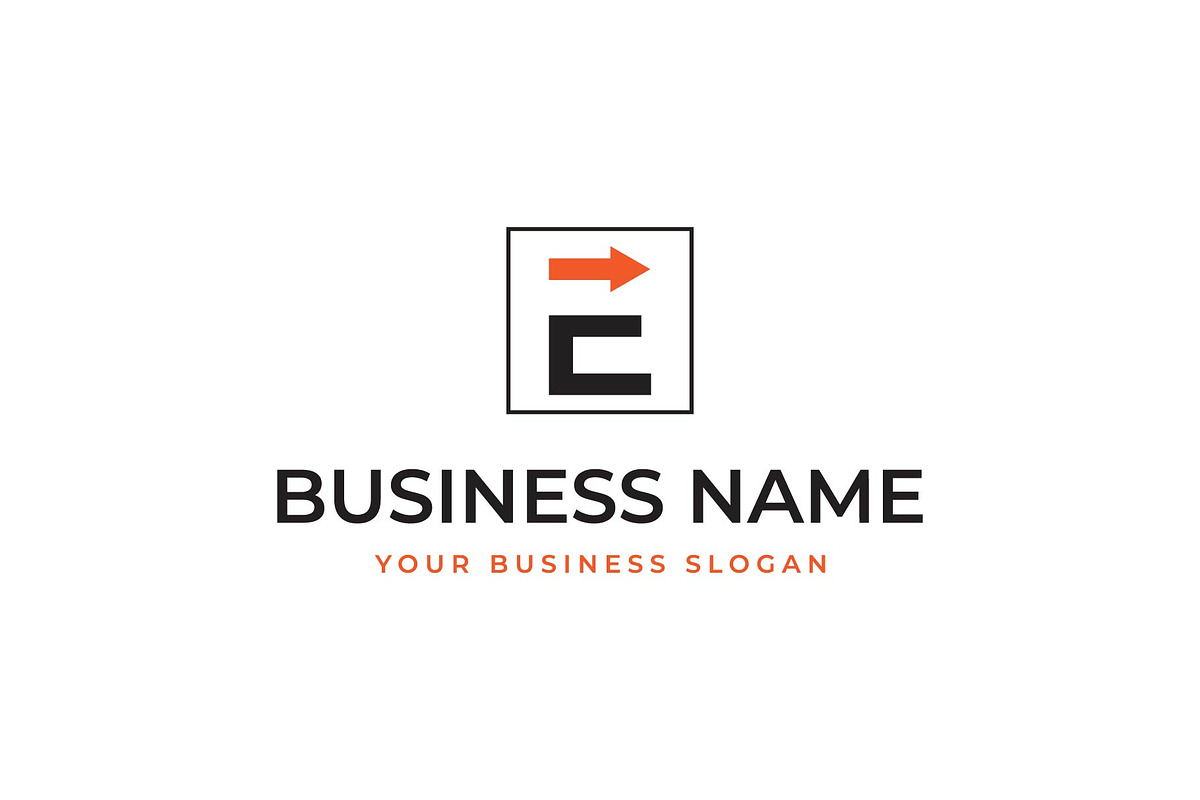 E Next Logo Design, a Templates & Theme by FransiskaDesign