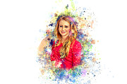 Watercolor Artwork Photoshop Action, an Action Add-On by Studio Retouch (Thumbnail 5 of 10)