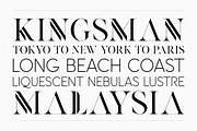 Kenjo Font Duo + Free Sans, a Sans Serif Font by Anthony James (Thumbnail 8 of 19)
