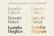 Chopard | Font family, a Sans Serif Font by Larin Type Co. (Thumbnail 6 of 15)