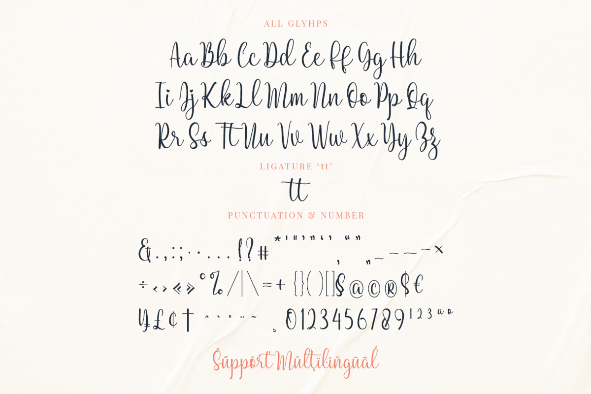 APOC - Sweetie Romance Font Duo, a Script Font by a Piece of Cake (Photo 18 of 19)
