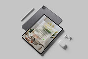 Tablet Pro Mockup, an iPad Mockup by bimockup (Thumbnail 5 of 6)