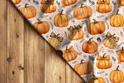Autumn Pumpkins - Seamless Pattern, a Pattern Graphic by Kreeya Art Shop (Thumbnail 2 of 13)