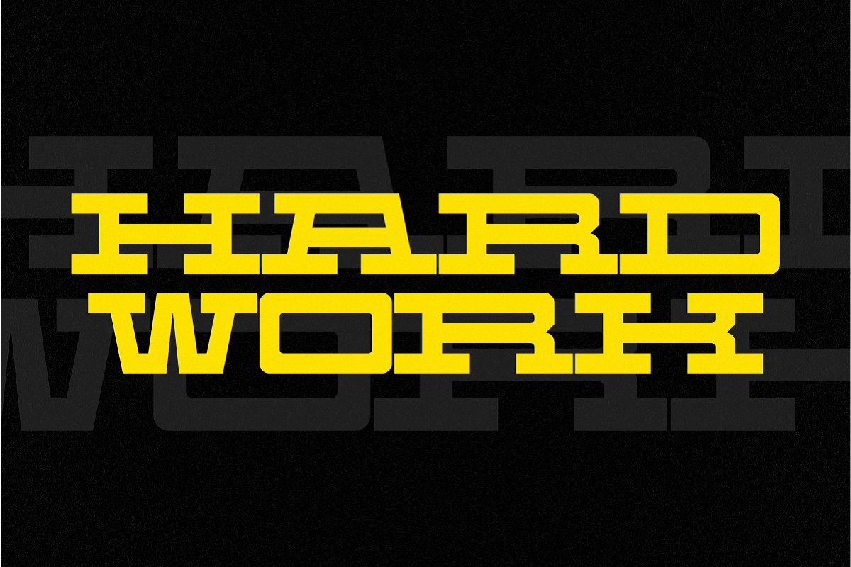 Machine Heavy - Condensed Slab, a Slab Serif Font by Pian45 Studio (Photo 3 of 6)