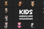 Kids Horoscope Masquerade for FCPX, a Templates & Theme by 2dfx (Thumbnail 1 of 2)