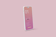 Iphone 14 Clay Mockup, an iPhone Mockup by rahmatmoscae (Thumbnail 3 of 20)