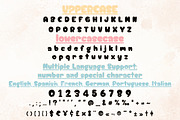 Groovy Retro Symphony - Handwritten, a Handwritten Font by Charmingbear59.design (Thumbnail 5 of 5)