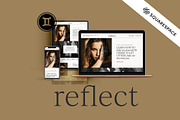 Reflect Squarespace Website Template, a Squarespace Template by The Humanista Co. (Thumbnail 1 of 18)
