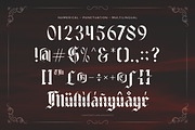 BlacklutterVol2 - Blackletter Font, a Blackletter Font by Flawless And Co (Thumbnail 9 of 10)