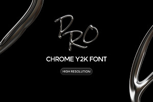 Chrome Y2K Font