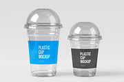 Plastic Cup Mockup, a Cups & Container Mockup by graphypix (Thumbnail 1 of 4)