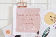 Boho Signature Handwritten Font Trio, a Script Font by CallMeStasia (Thumbnail 3 of 15)